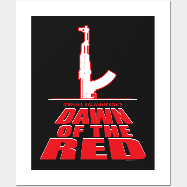 Dawn of the Red Wall Art by Illustratorator